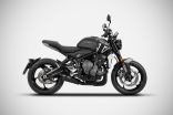 Scarico Triumph Trident 660 Full Kit Scarico ZARD Acciaio Inox o Titanio