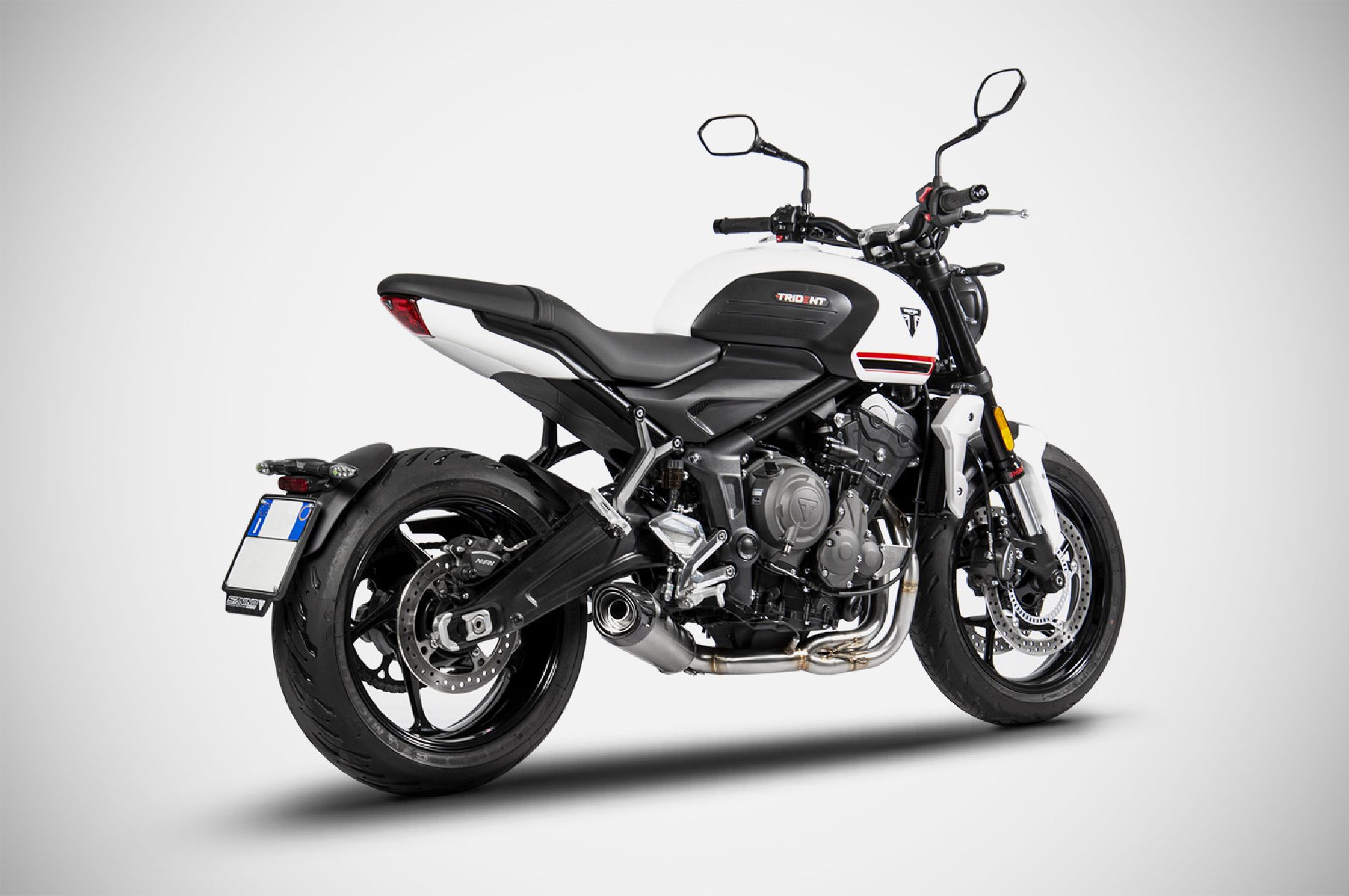 Zard 3-1 Full Kit for Trident 660 – Black Ceramic Finish