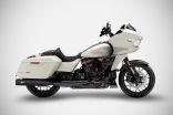 CVO ROAD GLIDE ST Slip-Ons 4.5 pollici (17-24) Silenziatori Harley-Davidson Zard Black