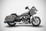 CVO ROAD GLIDE Slip-Ons 4.5 pollici (17-24) Silenziatori Harley-Davidson Zard BLACK