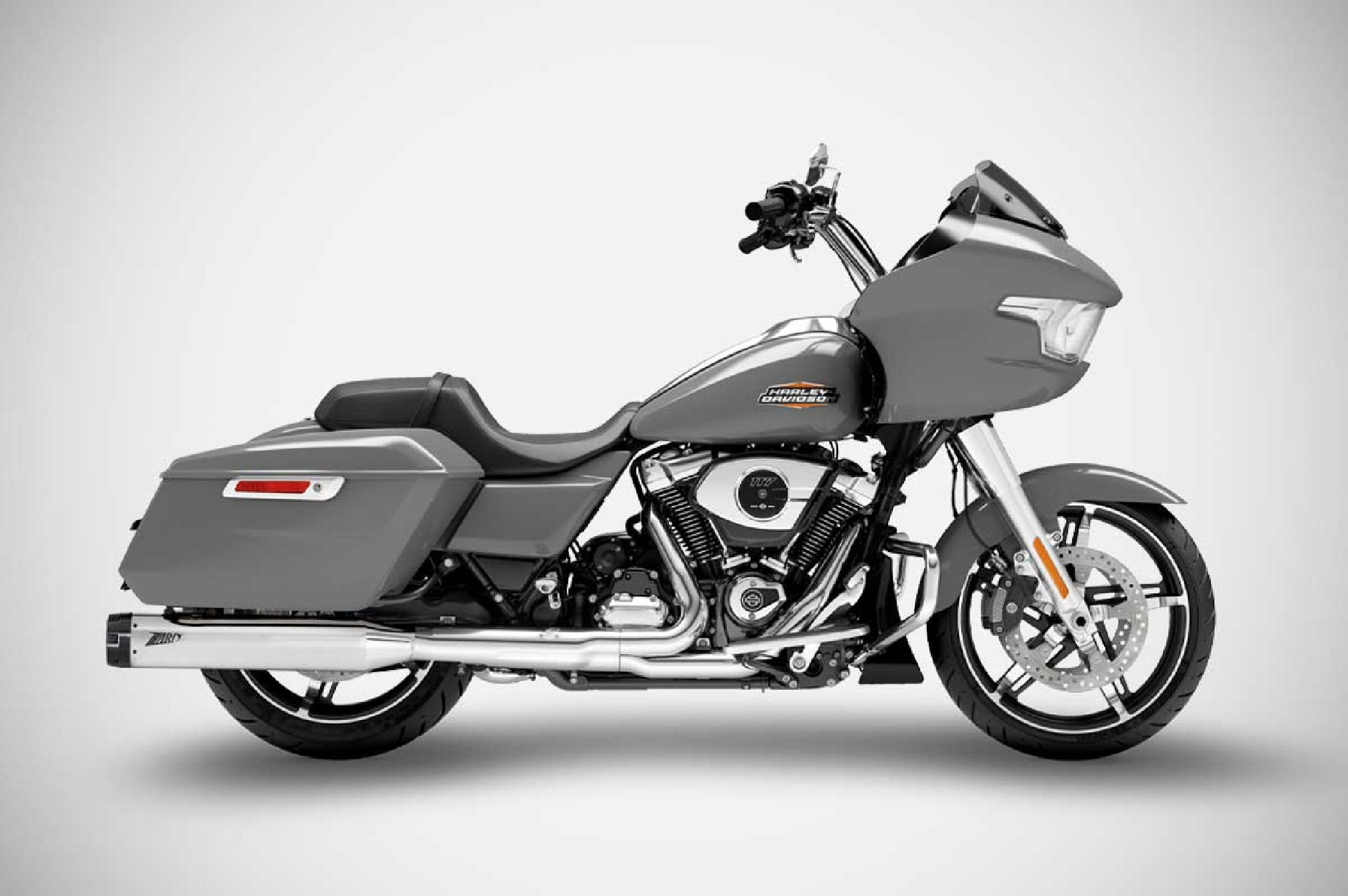 CVO ROAD GLIDE Slip-Ons 4.5 pollici (17-24) Silenziatori Harley-Davidson Zard CHROME