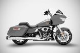 CVO ROAD GLIDE Slip-Ons 4.5 pollici (17-24) Silenziatori Harley-Davidson Zard CHROME