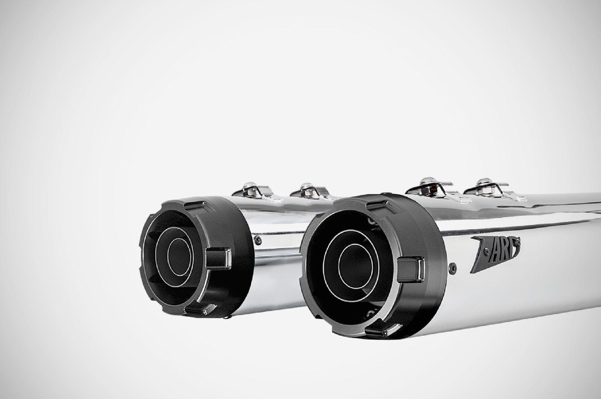 CVO ROAD GLIDE Slip-Ons 4.5 pollici (17-24) Silenziatori Harley-Davidson Zard CHROME
