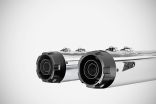 CVO ROAD GLIDE Slip-Ons 4.5 pollici (17-24) Silenziatori Harley-Davidson Zard CHROME