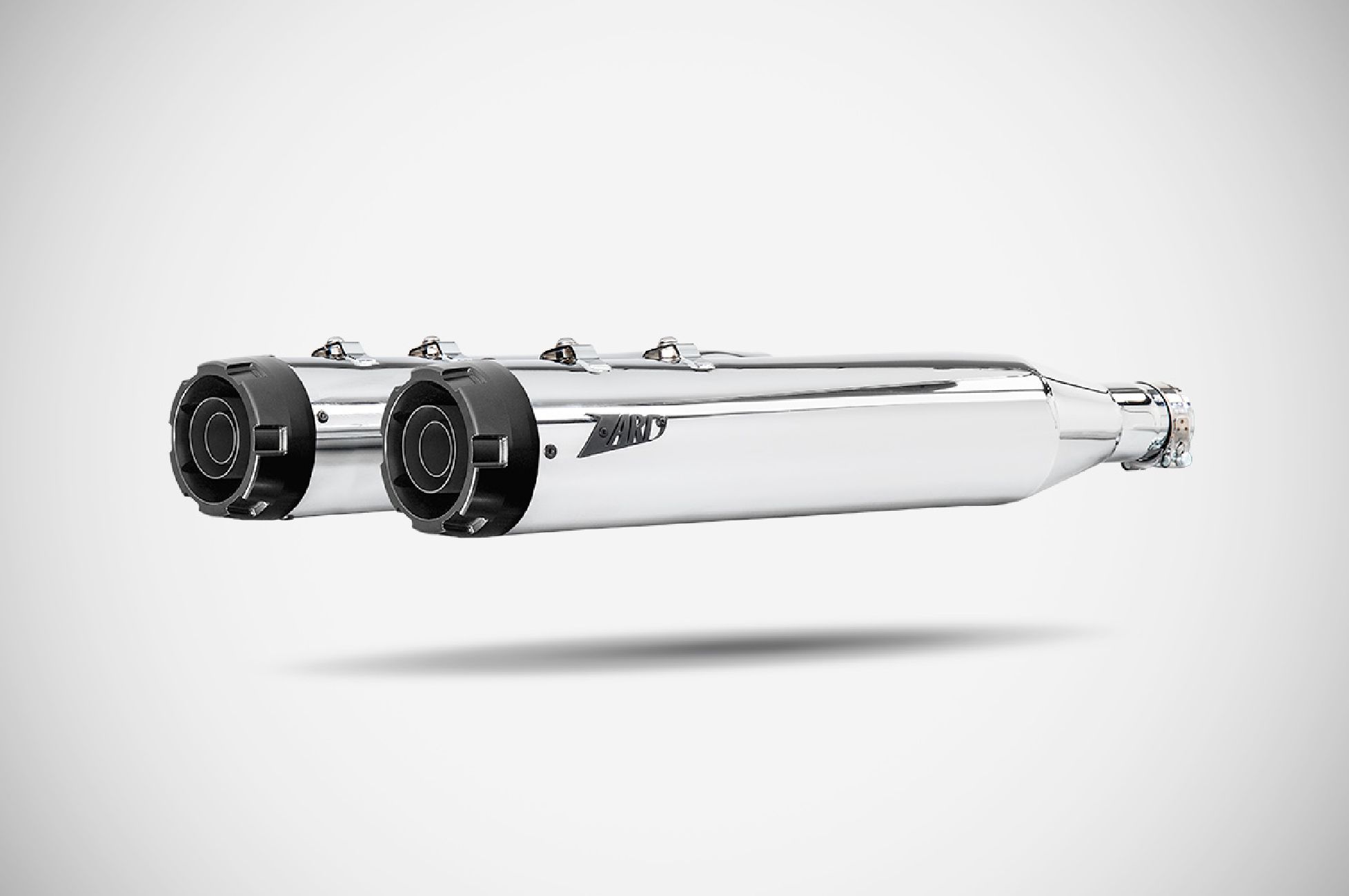 CVO ROAD GLIDE Slip-Ons 4.5 pollici (17-24) Silenziatori Harley-Davidson Zard CHROME