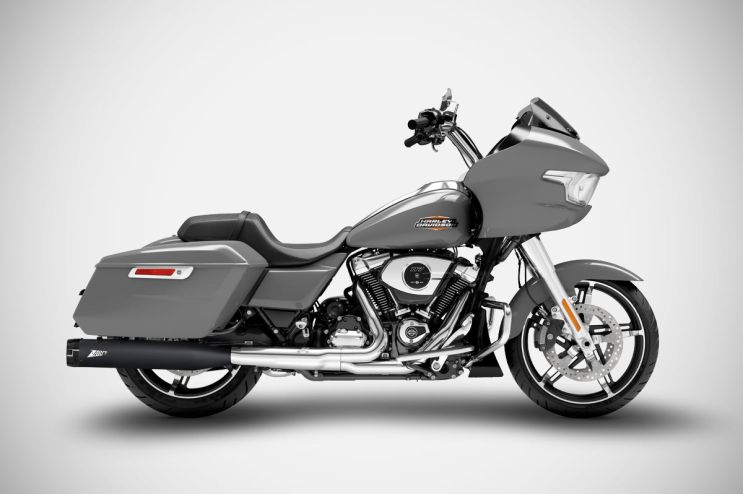 CVO ROAD GLIDE Slip-Ons 4.5 pollici (17-24) Silenziatori Harley-Davidson Zard CHROME