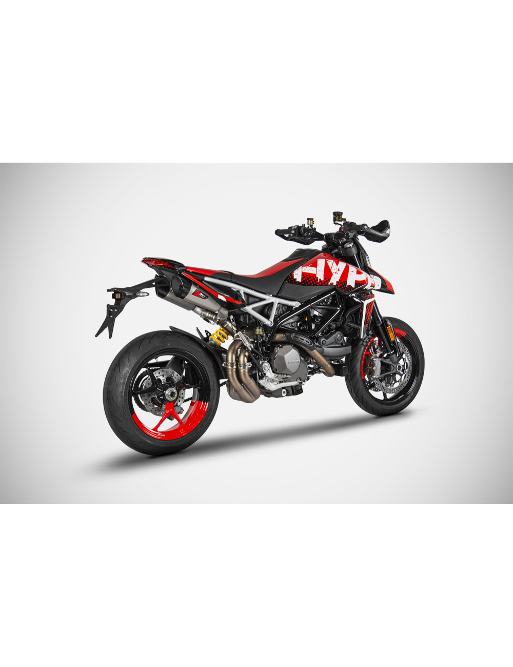 Hypermotard 950 Ducati Exhaust GT Slip-On Stainless Steel