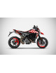 Scarico Hypermotard 950 Ducati GT Slip-On ZARD Acciaio Inox