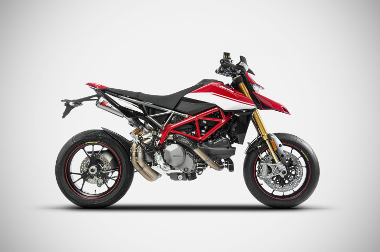 Ducati Hypermotard 950/SP Exhaust 19-23 Top Gun Slip-On ZARD