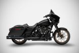 STREET GLIDE Slip-Ons 4.5 pollici (21-24) Silenziatori Harley-Davidson Zard Nero E5