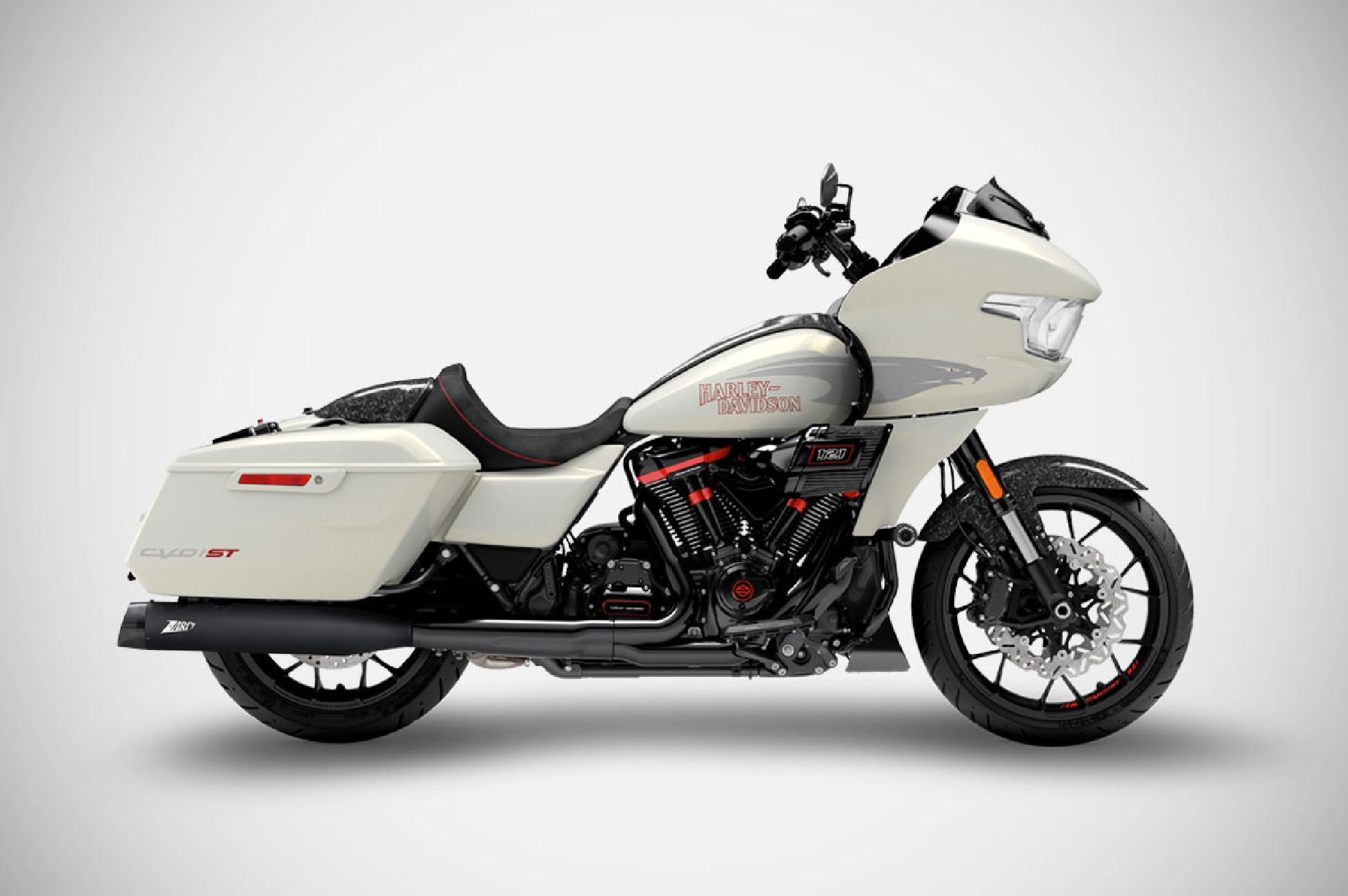 CVO ROAD GLIDE ST | SLIP-ONS "4.5 POLLICI" (17-24)