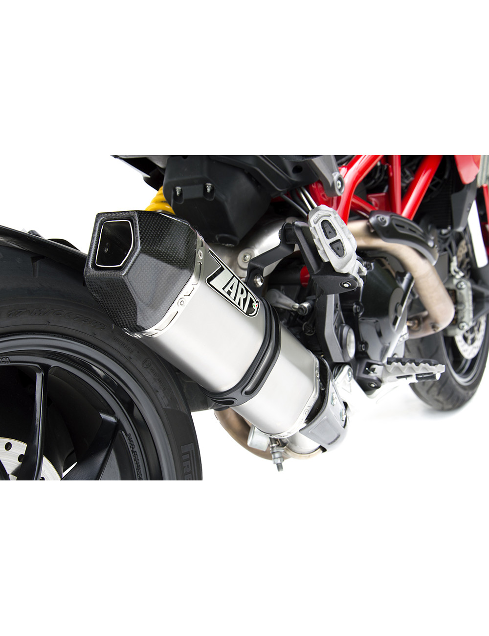 Scarico Silenziatore Inox Ducati Hypermotard 821 SP