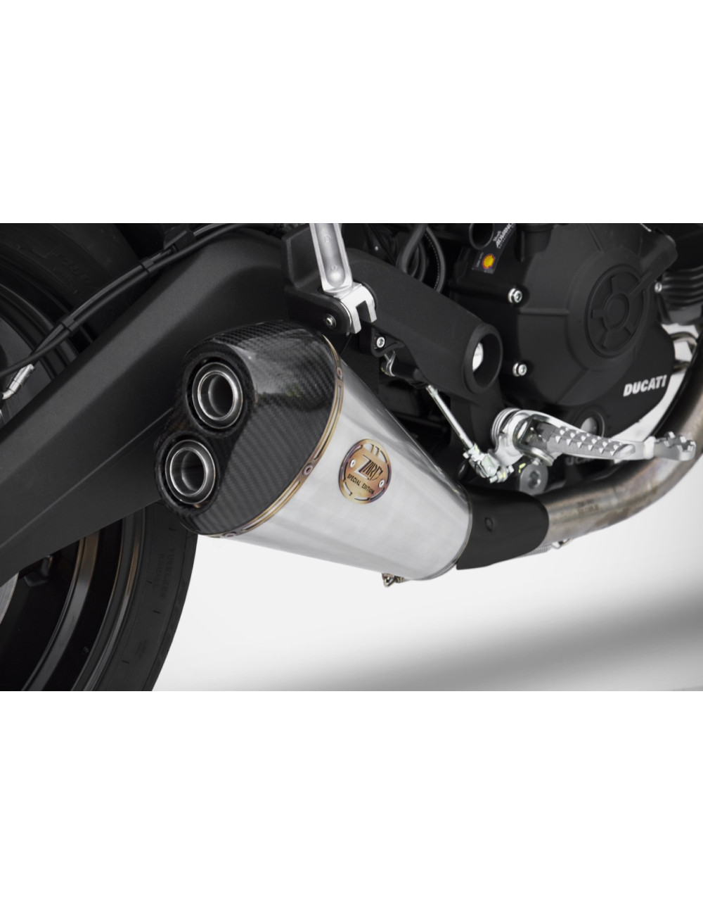 Ducati Monster 797 17-19 Slip-On ZARD Silencer Exhaust