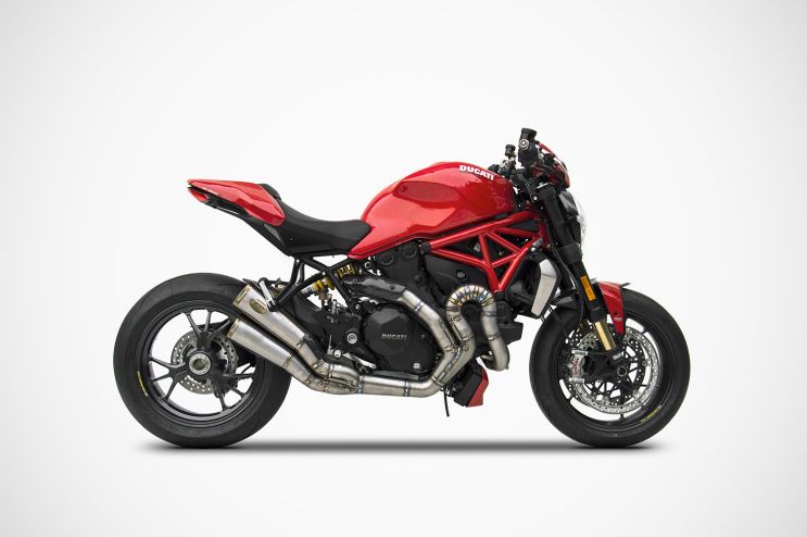 Ducati Monster 1200 R Racing Exhaust 16-19 Full-Kit ZARD