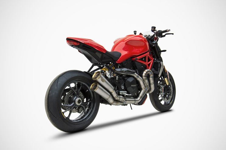 Scarico Racing Ducati Monster 1200 S 14-16 Full-Kit ZARD