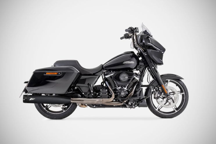 STREET GLIDE SPECIAL EXHAUST | "4.33 INCH" SLIP-ONS (06-16) BLACK