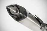 R 1300 GS ADVENTURE exhaust SLIP-ON ZARD 2024 2025 Titanium with Carbon