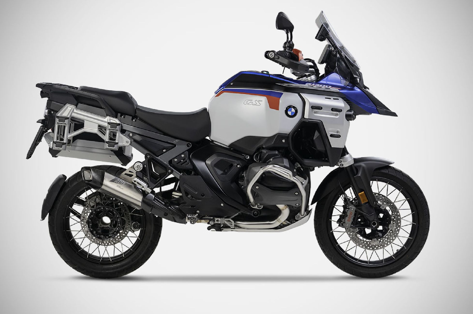BMW R 1300 GS ADVENTURE Header Decat ZARD 2024 2025 - Titanium or Stainless Steel Made in Ialy