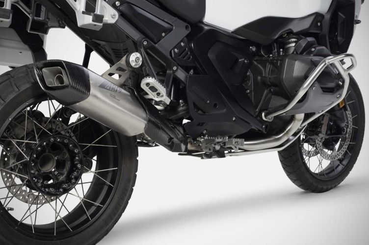 BMW R 1300 GS ADVENTURE Decat ZARD 2024 2025 - Titanium or Stainless Steel Made in Ialy