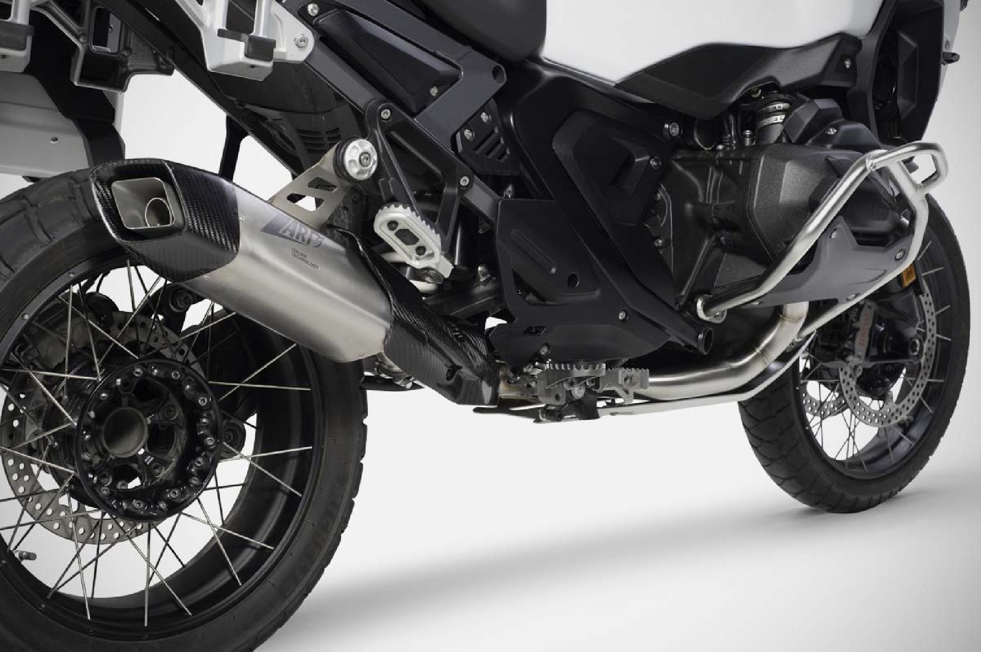 BMW R 1300 GS ADVENTURE Decat ZARD 2024 2025 - Titanium or Stainless Steel Made in Ialy