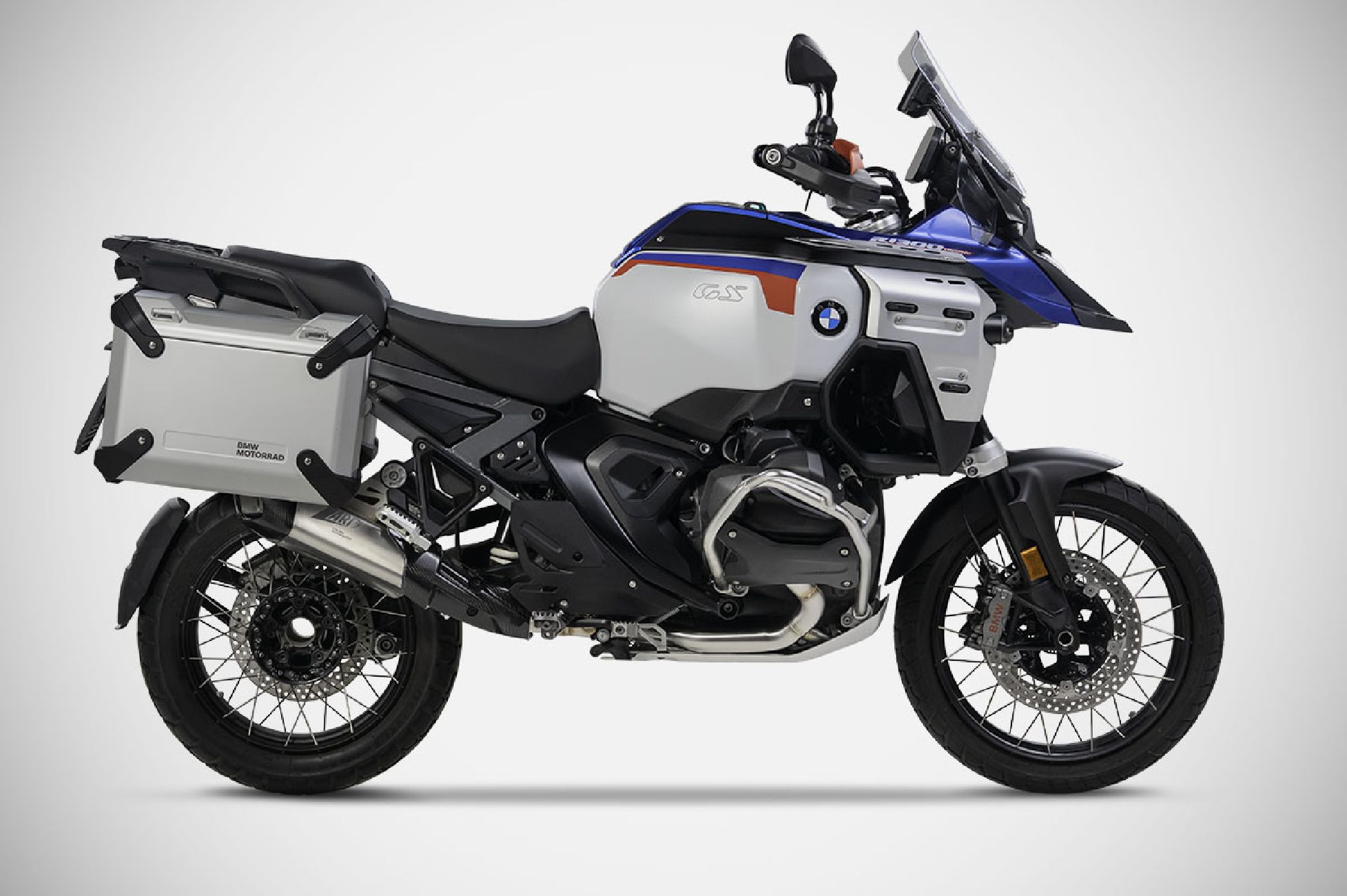 BMW R 1300 GS ADVENTURE Header Decat ZARD 2024 2025 - Titanium or Stainless Steel AISI 304 Made in Ialy