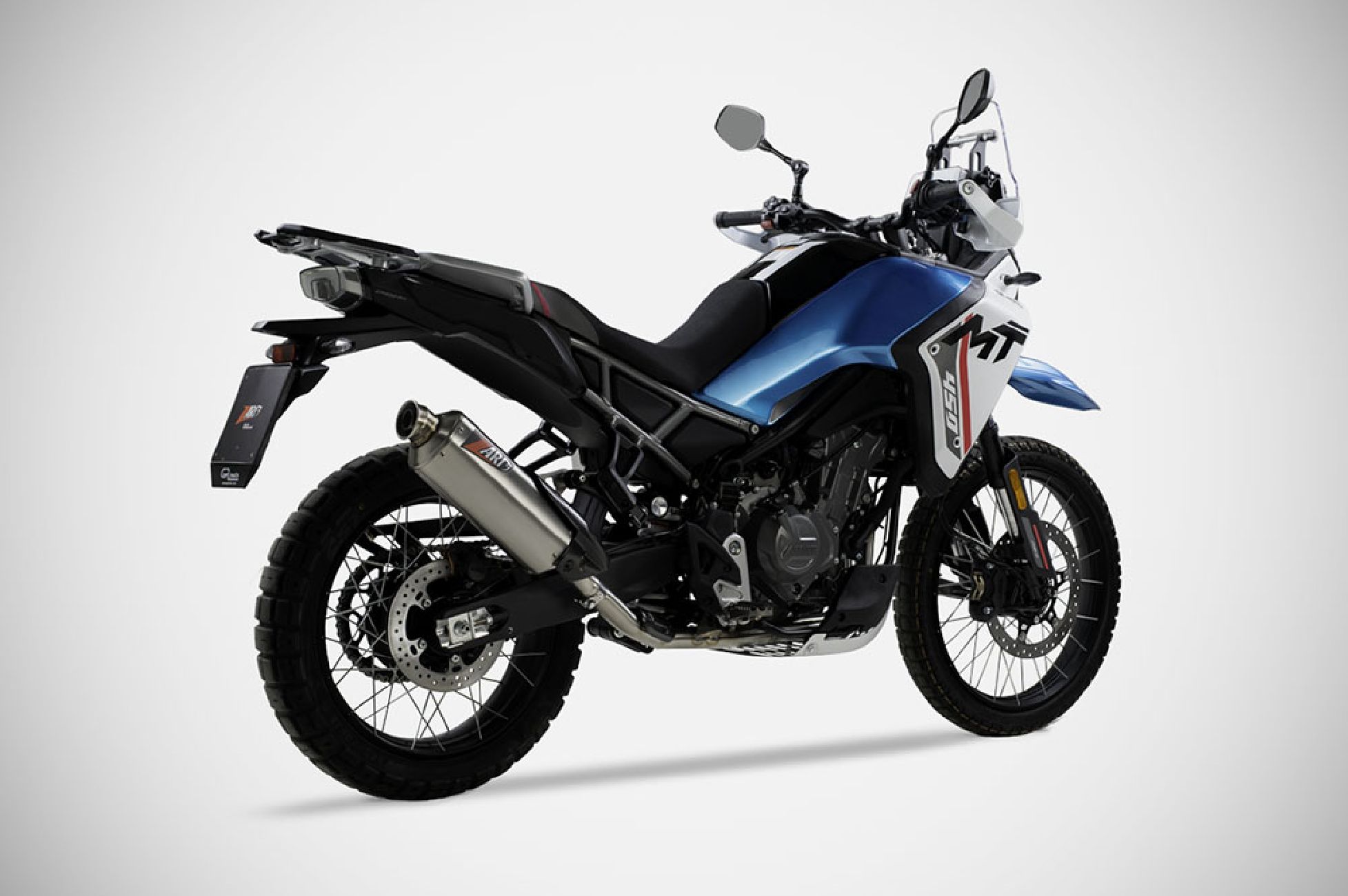 MT450 decat (2024 2025) CFMOTO Zard Racing Acciaio Inox
