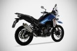 MT450 decat (2024 2025) CFMOTO Zard Racing Acciaio Inox