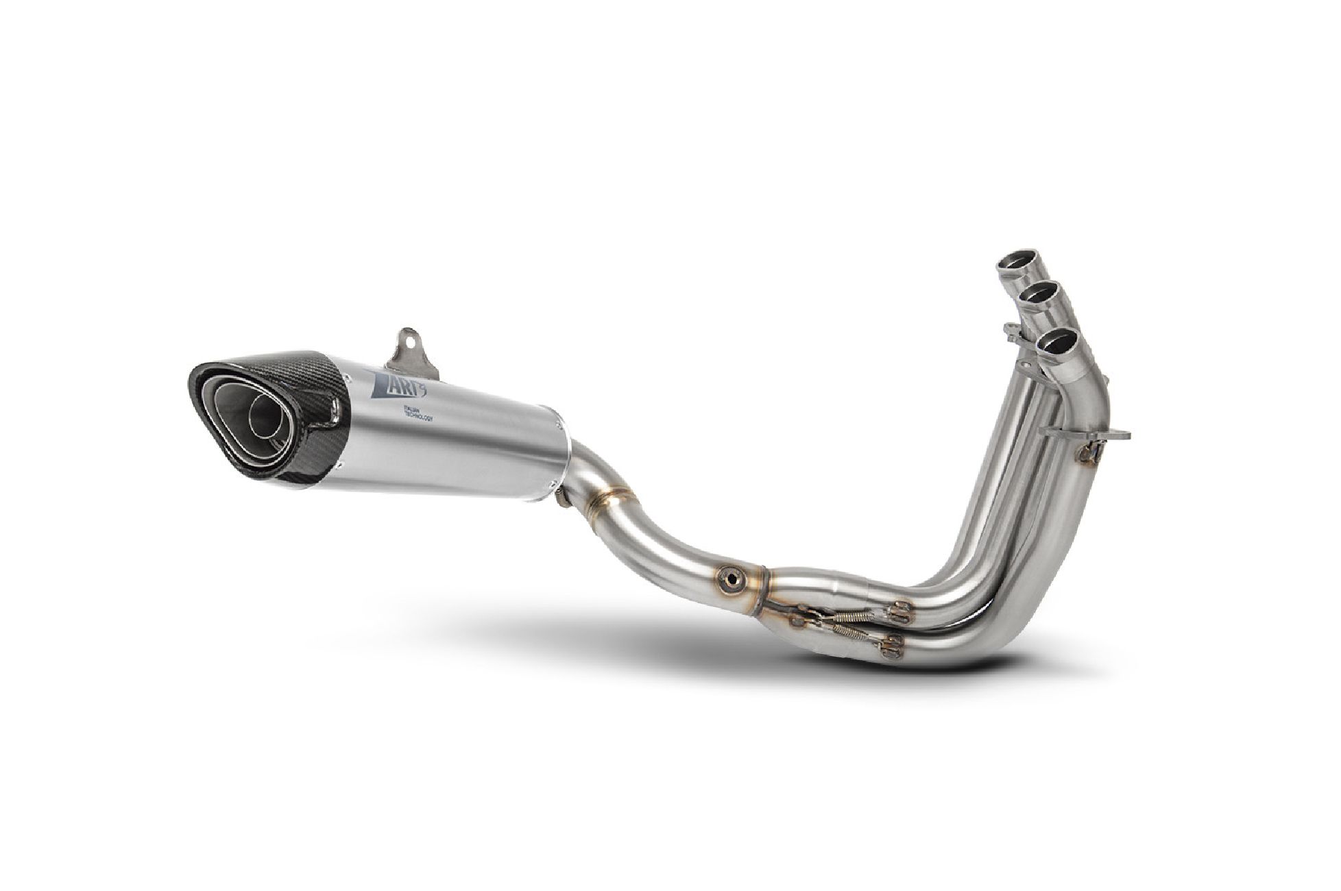 Scarico Triumph Trident 660 Full Kit Scarico ZARD - Acciaio Inox Titanio 21 - 25