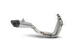 Scarico Triumph Trident 660 Full Kit Scarico ZARD - Acciaio Inox Titanio 21 - 25
