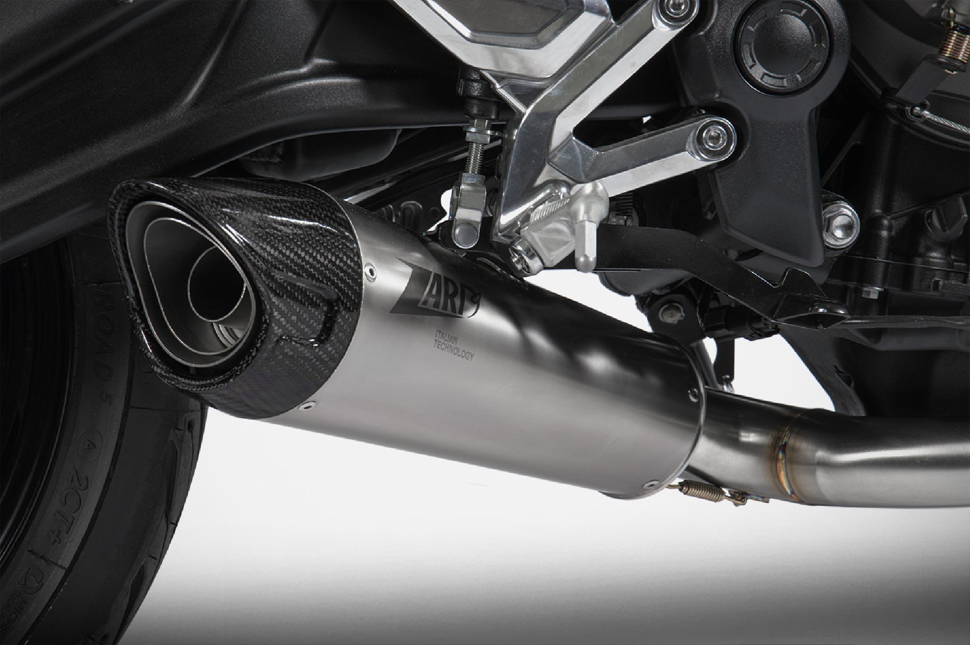 Triumph Trident 660 AISI 304 Titanium Zard Racing Exhaust 21 -25 E5+
