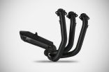 Zard Black Stainless Steel Exhaust Kit for Triumph Tiger Sport 660 21 25 racing E5+