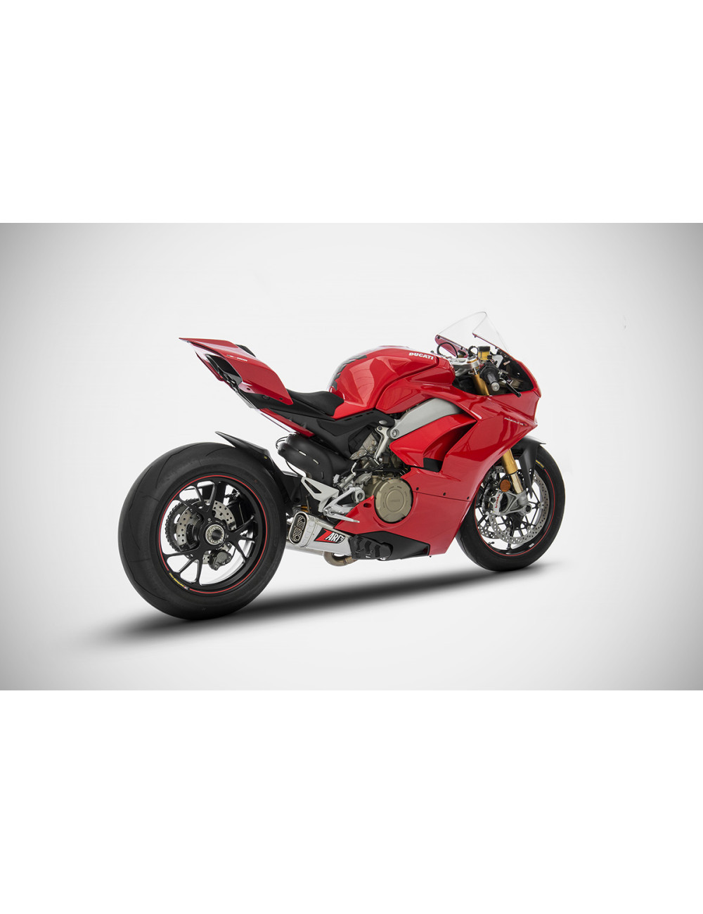 Ducati Panigale V4/V4S 18-19 exhaust Slip-On Plywood