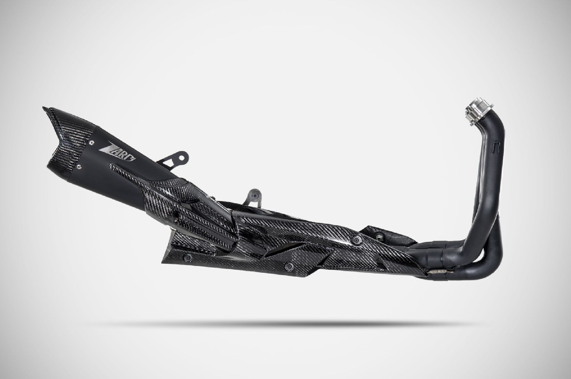 Scarico Triumph Street Triple 765 Black Stainless Steel  (23-24) Scarico ZARD