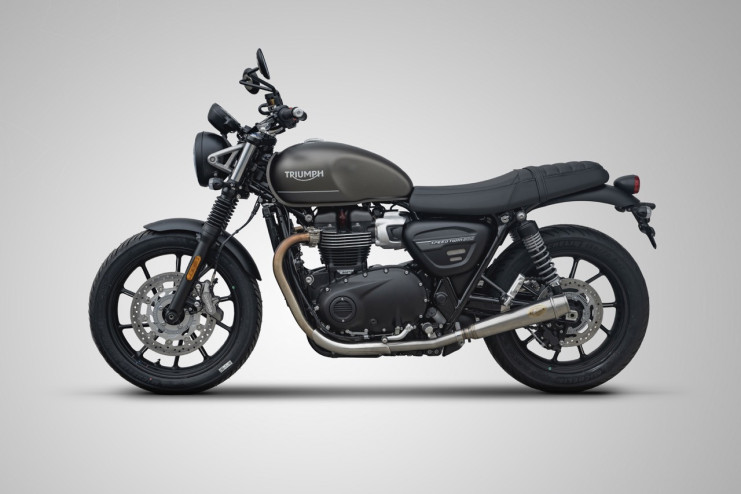 Slip-On per Triumph Speed Twin 900 21-26 - Silenziatori Laterali Zard