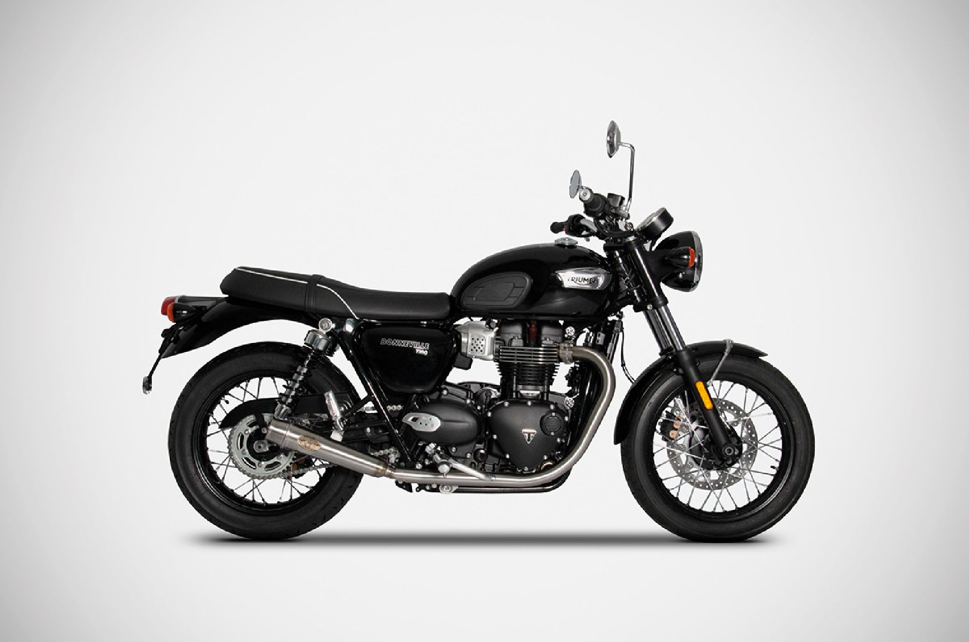Scarico Triumph Bonneville T100 21-23 Slip-On | Acciaio Inox