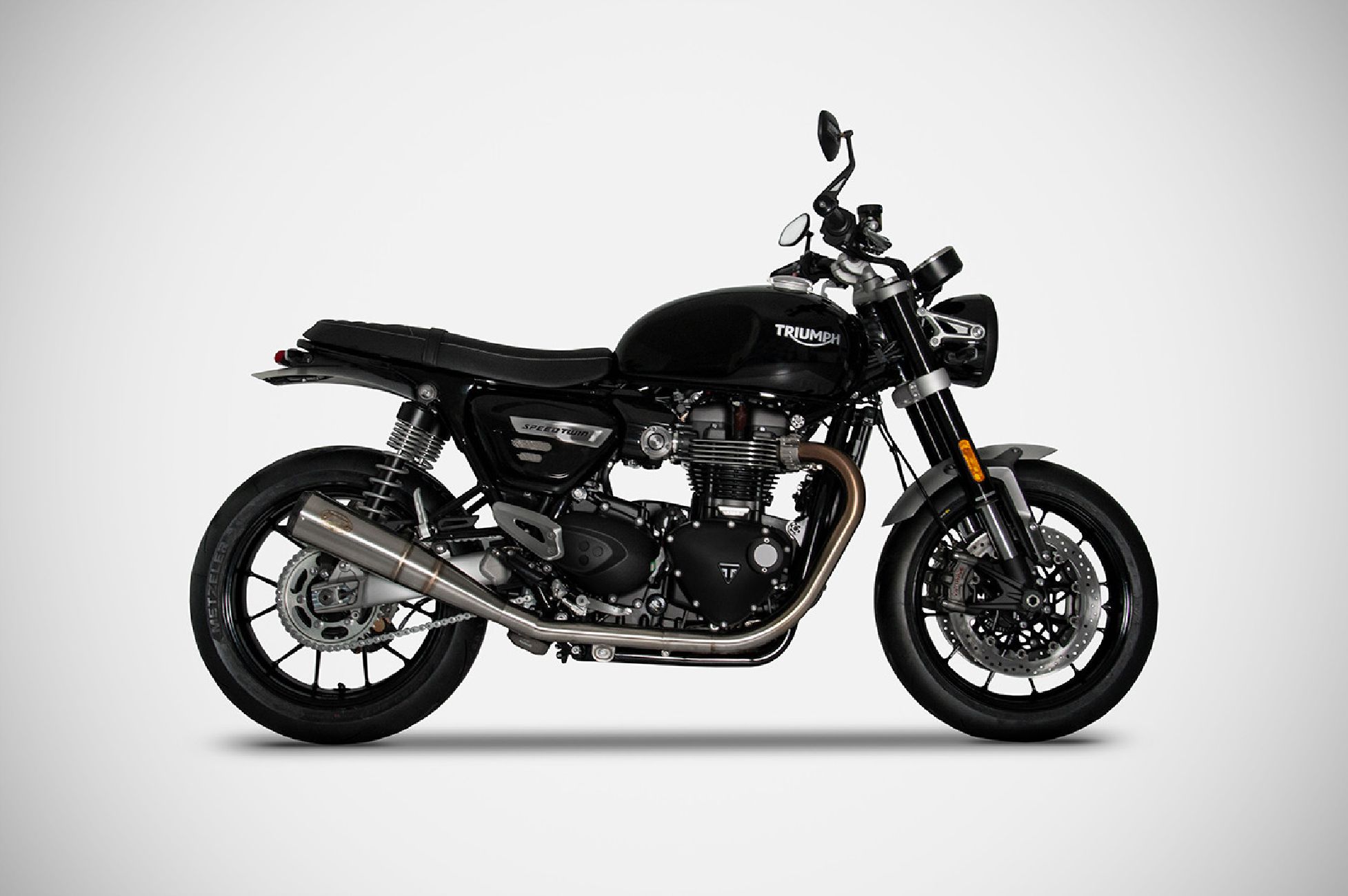 Slip-On Conico per Triumph Thruxton R/RS 1200 21-23 Silenziatori Zard