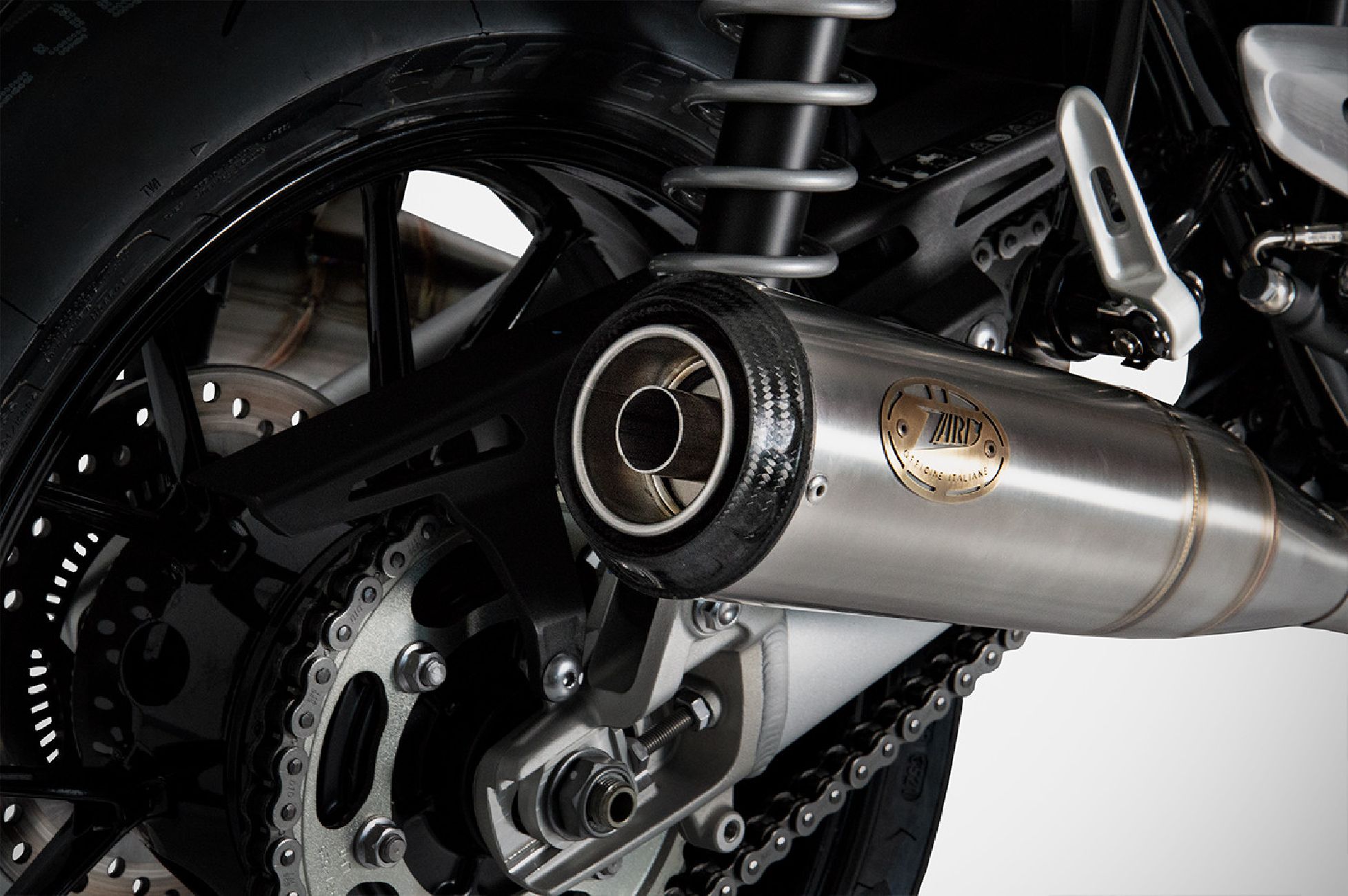 Conical Slip-On Triumph Thruxton R/RS 1200 21-23 Zard Silencers