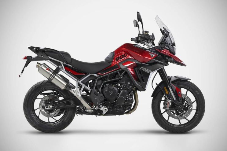 Triumph Tiger 900 Exhaust - Sabbia Slip-on
