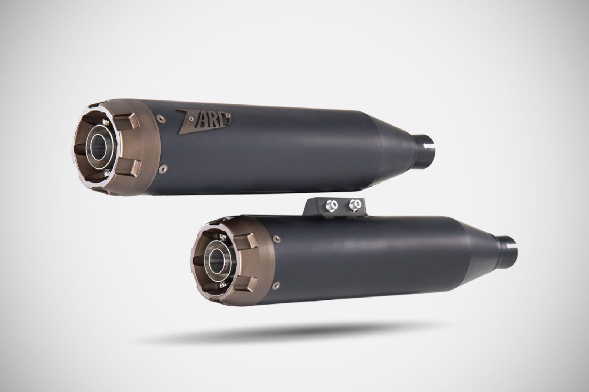 Fat Boy 25-26 sistema scarico silenziatori sovrapposti Zard