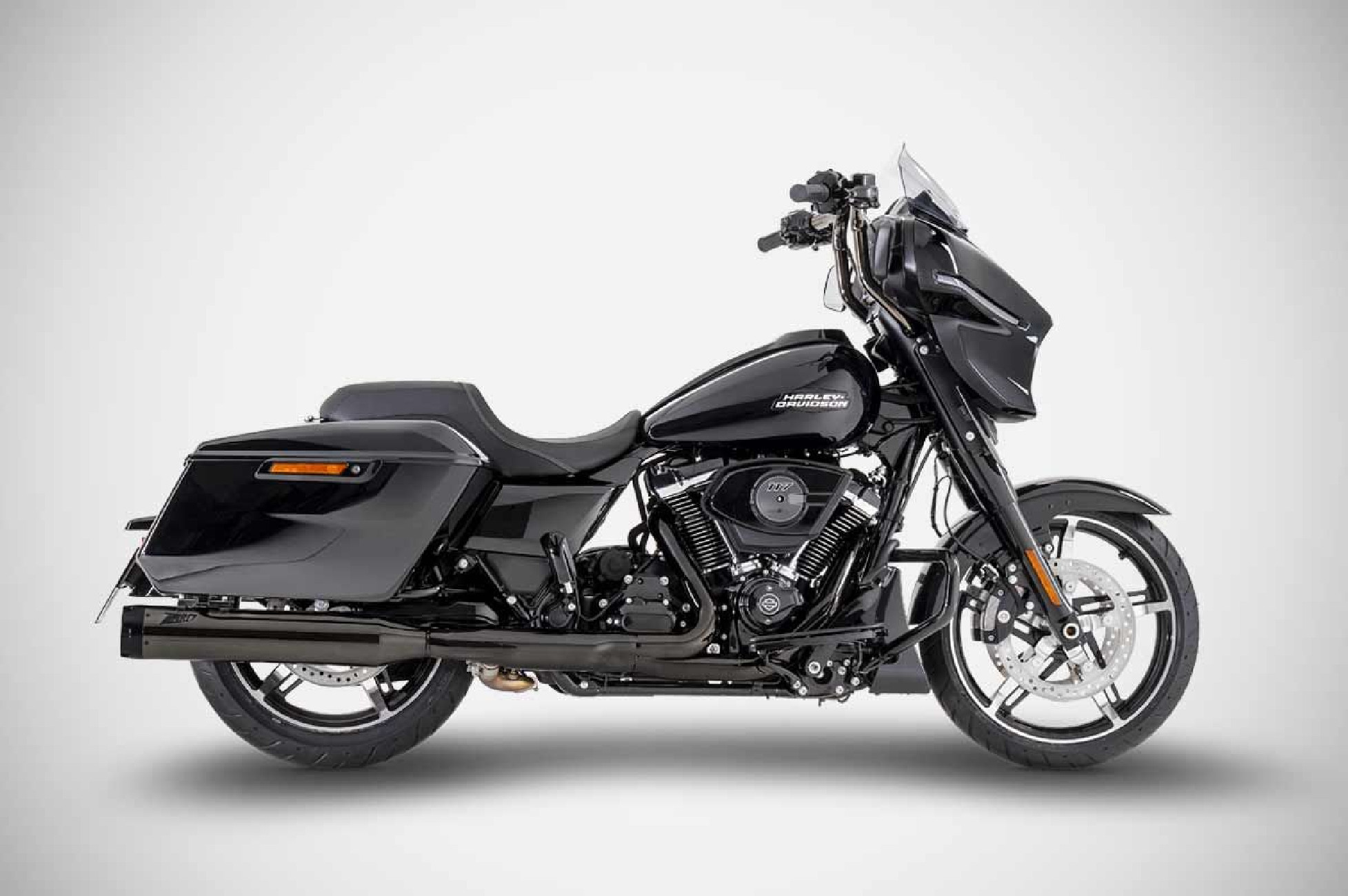 STREET GLIDE Slip-Ons 4.5 pollici 25-26 Silenziatori Harley-Davidson Zard E5