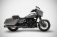 CVO STREET GLIDE Slip-Ons 4.5 Inches 25-26 Stainless steel Harley-Davidson BLACK