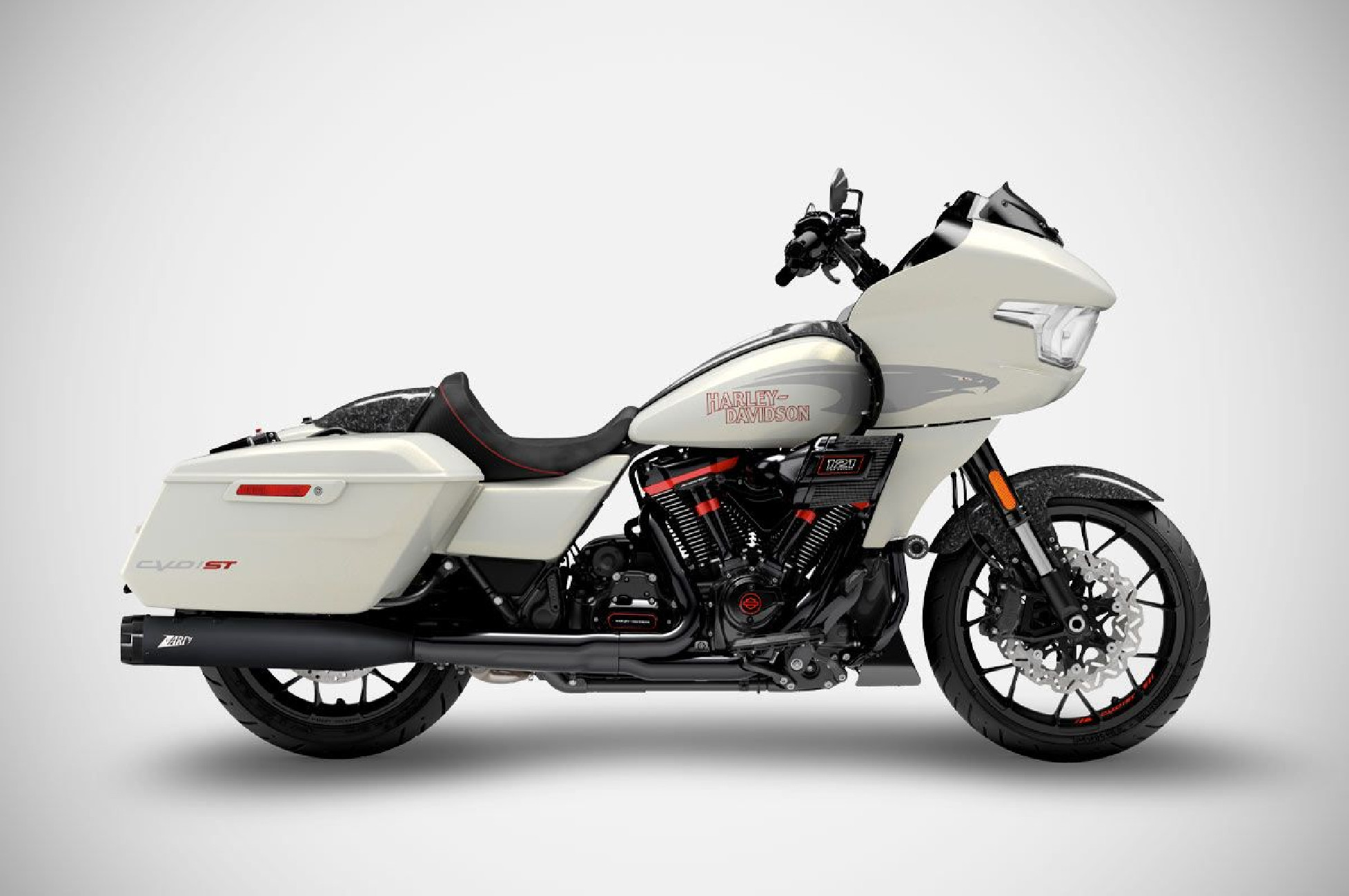 CVO ROAD GLIDE ST Slip-Ons 25-26 Silenziatori Harley-Davidson Zard