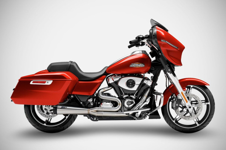 Scarico Street Glide Harley-Davidson 25-26 kit completo