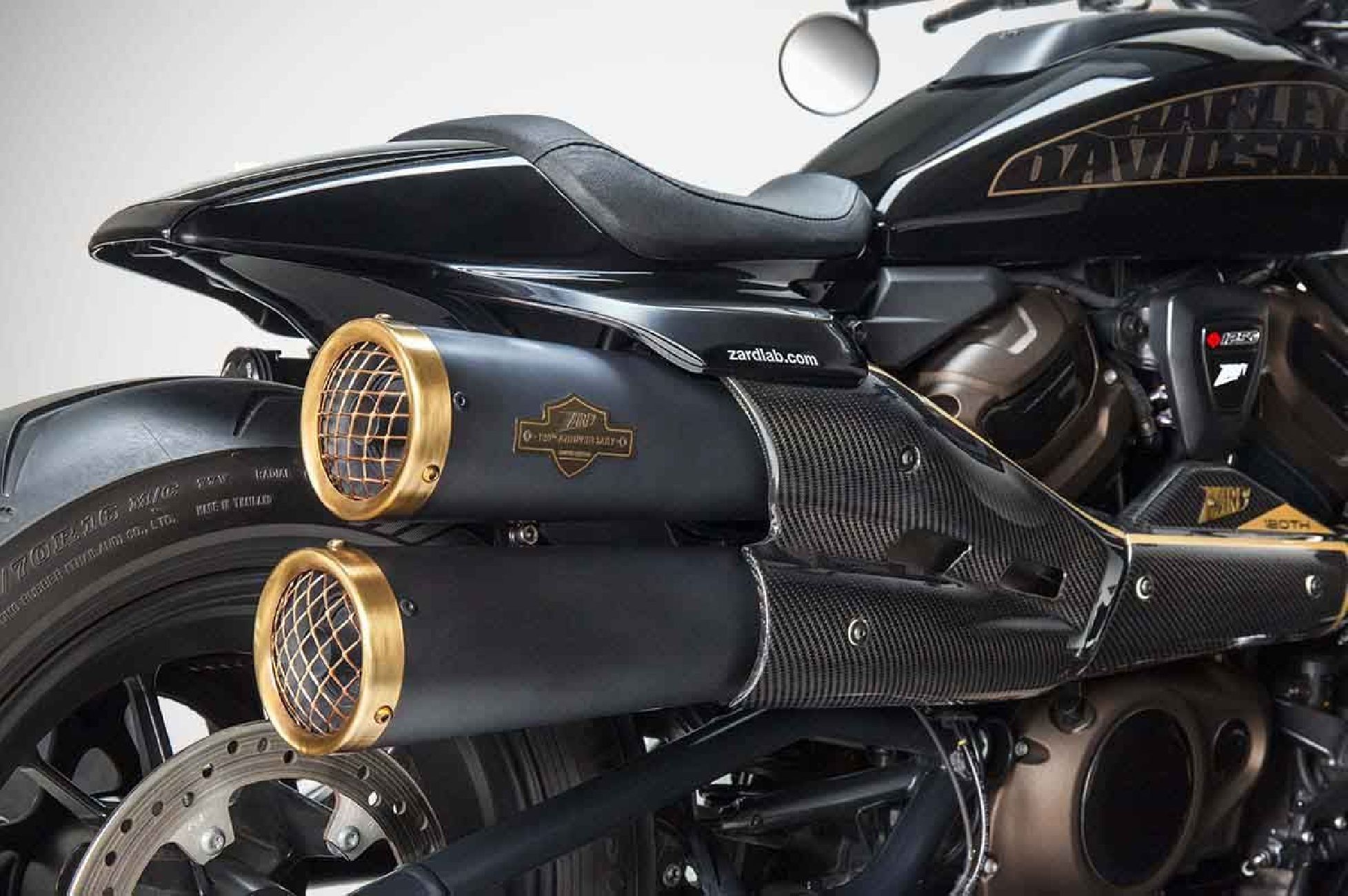 SPORTSTER S Exhaust 120th Limited Edition Harley Davidson