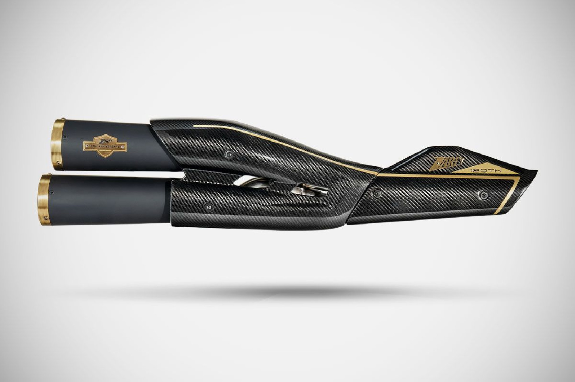 SPORTSTER S 25-26 Exhaust 120th Limited Edition Harley Davidson