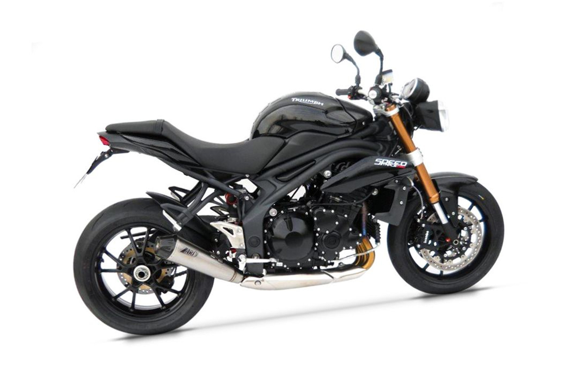 Scarico Basso Speed Triple 1050 Triumph Slip On 2011 2013 - Zard