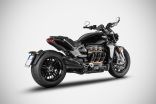 Scarico Triumph Rocket III (21-23) Slip-On Silenziatore Inox-Carbonio