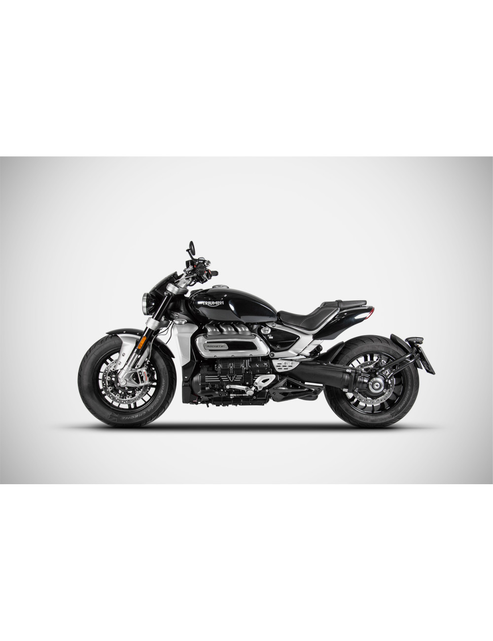 Triumph Rocket III Exhaust Slip-On ZARD