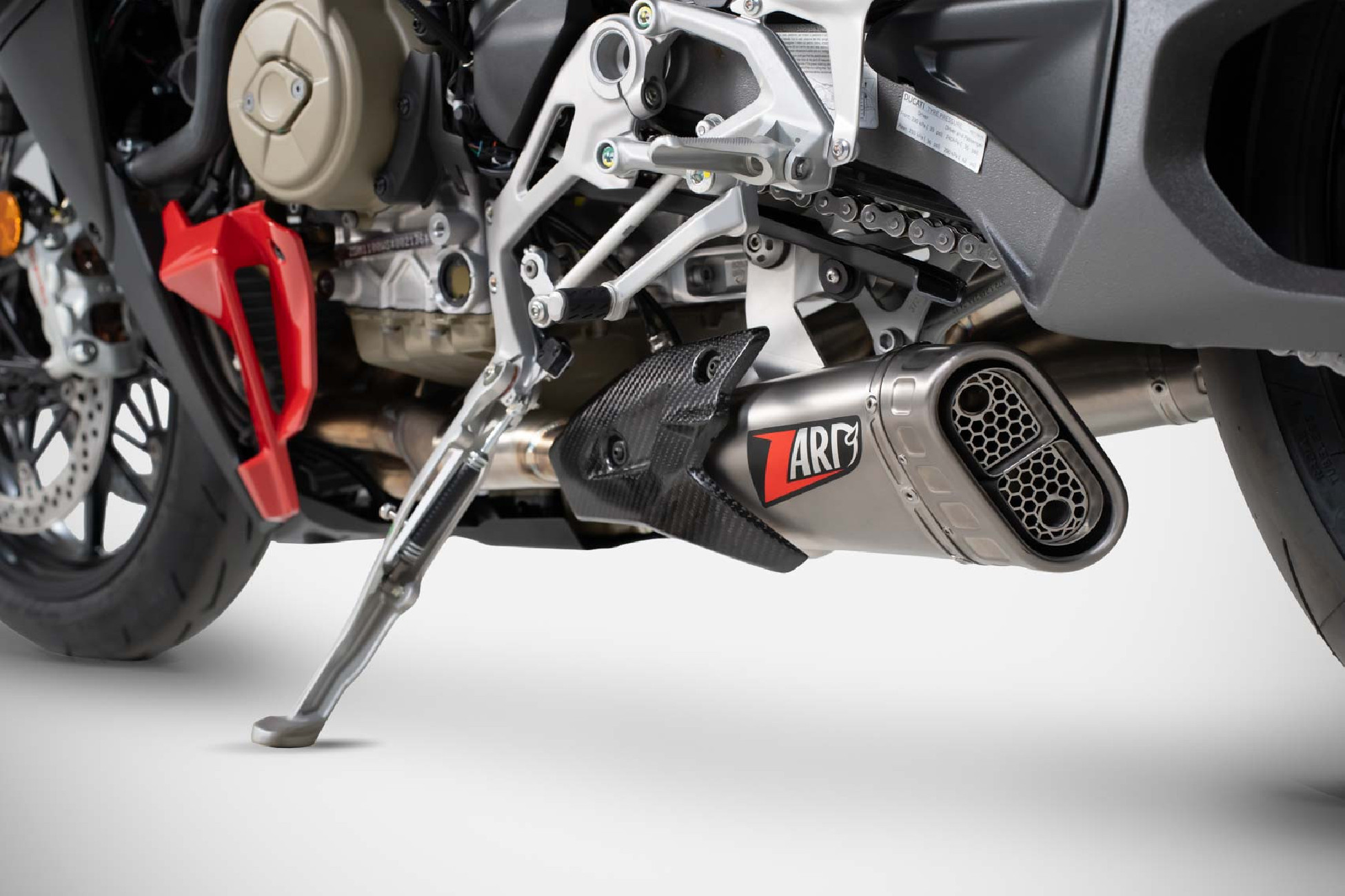 Scarico Ducati Streetfighter V4 25-26 Slip-on Compensato | Zard