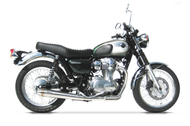 Kawasaki W800 10-17 exhaust Full Kit Conical ZARD Racing Exhaust